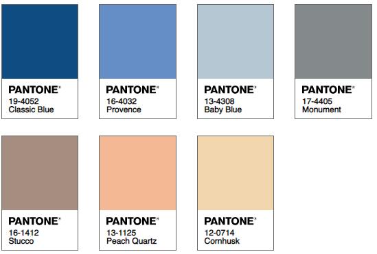 Pantone 2020年度流行色
